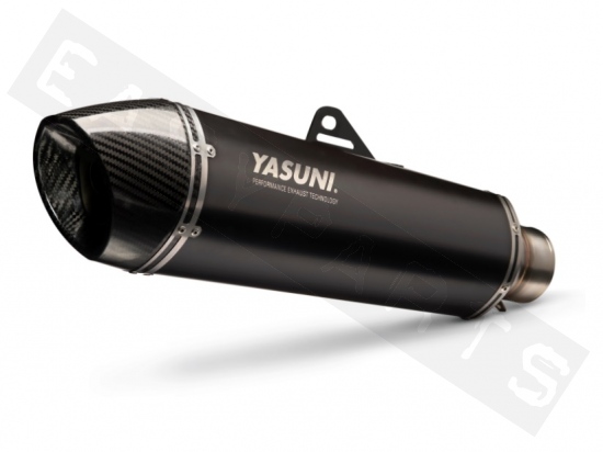 Uitlaat YASUNI Short Black Carbon Evo T-Max 500i 2008-2011/ 530i E3 2012-20